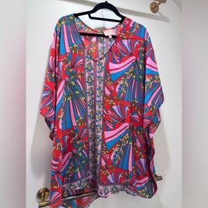 Show Me Your MuMu Colorful Abstract Blouse